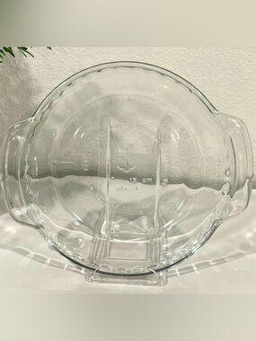Anchor Hocking Mini 5” Clear Glass Tab Handled Baking Dish | Vintage | EUC